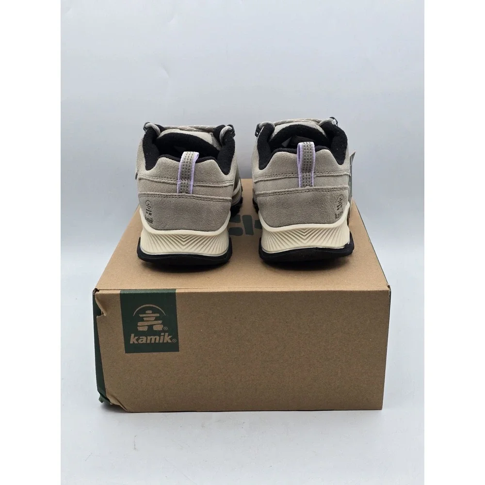 Kamik Women's Terrain Fall Shoes Waterproof -suede Upper - Gray Green - Sz 7 NIB